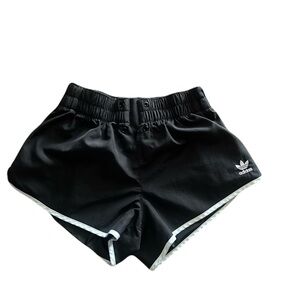 NWOT Adidas Black Athletic Shorts with Elastic Waistband